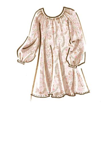 Molde de vestidos - McCall's 8216