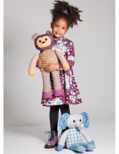 Padrão de animais de pelúcia - McCall's 8333