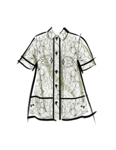 Molde de roupa de dormir - McCall's 8484 2