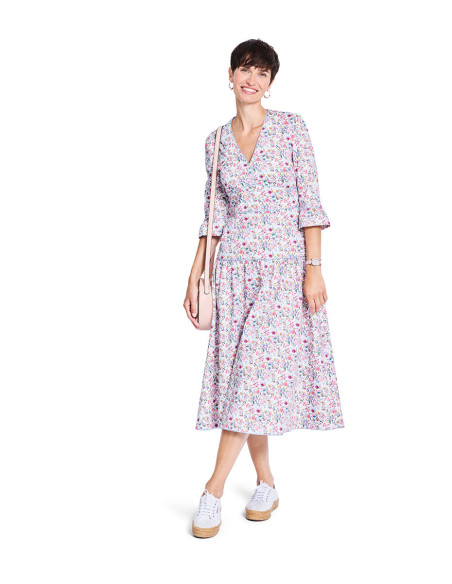 Molde de vestido - Burda 5820