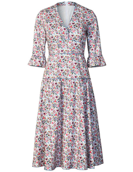 Molde de vestido - Burda 5820