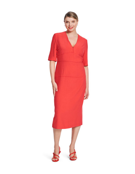 Molde de vestido - Burda 5820