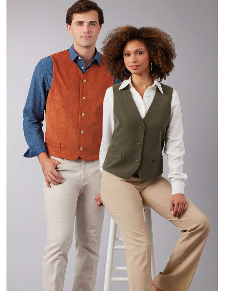 Molde de colete - McCall's 8442