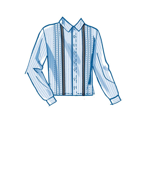 Padrão de camisas e chapéu - McCall's 8263