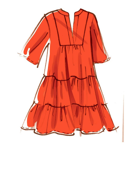 Molde de vestido - McCall's 8090