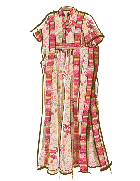 Molde de caftans - McCall's 8516
