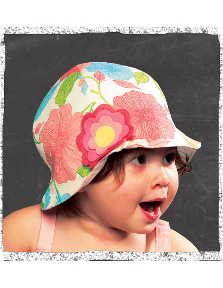 Molde de chapéus para bebês - McCall's 6762