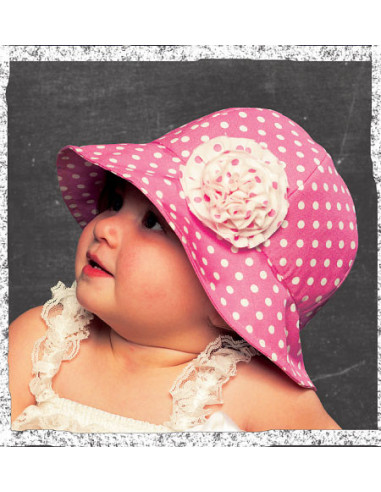 Molde de chapéus para bebês - McCall's 6762