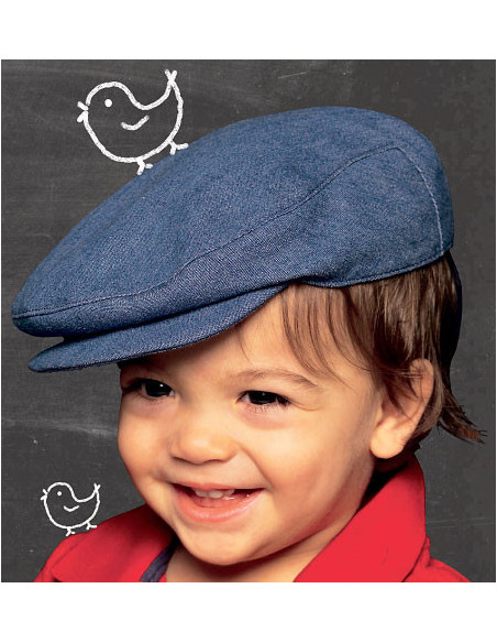 Molde de chapéus para bebês - McCall's 6762
