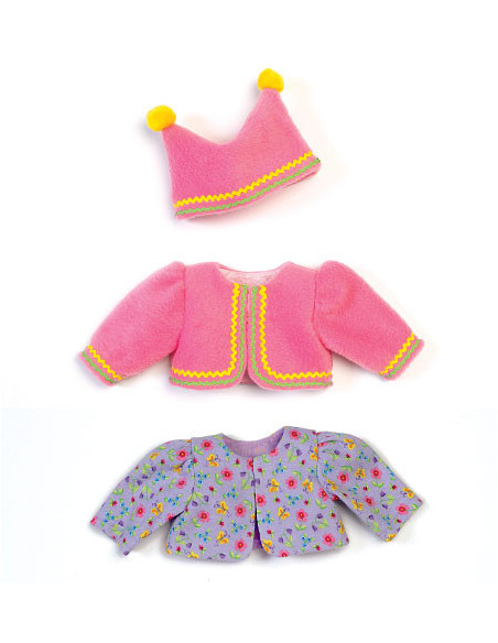 Molde de roupas e acessórios para boneca - McCall's 7066