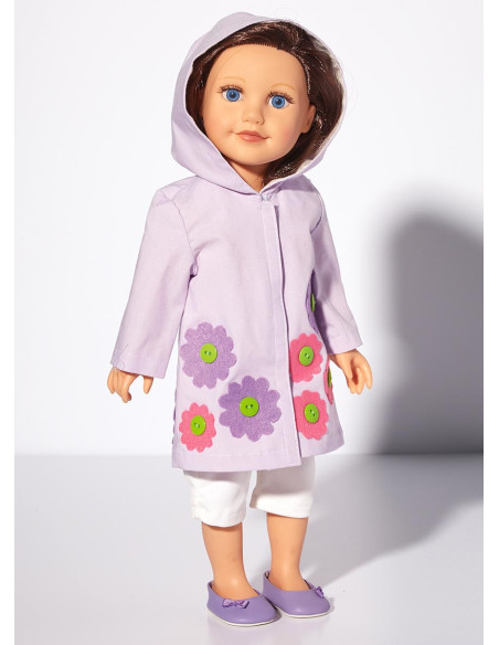 Molde de roupas para bonecas - McCall's 8309