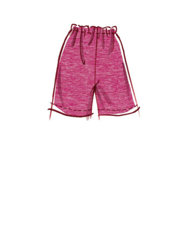 Padrão de blusa, vestido, calção e calça - McCall's 8160