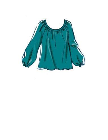 Padrão de tops - McCall's 8256