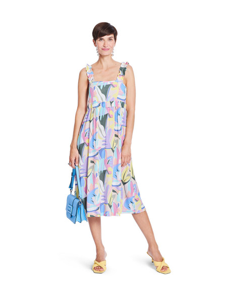 Molde de vestido - Burda 5821