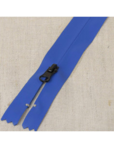 Fecho invisível impermeável 20 cm - Azul