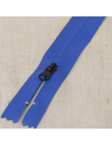 Fecho invisível impermeável 20 cm - Azul