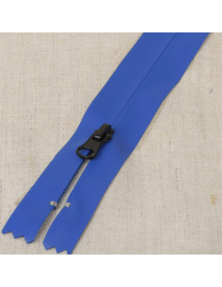 Fecho invisível impermeável 20 cm - Azul