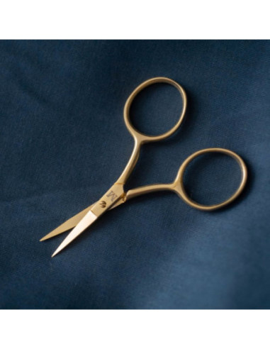 Tesoura de bordar dourada Merchant & Mills 9 cm