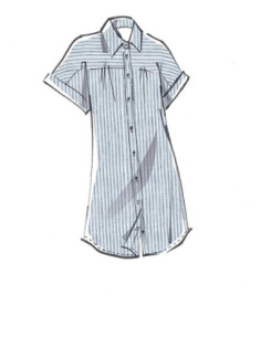 Molde de vestidos e cinto - McCall's 8030 2
