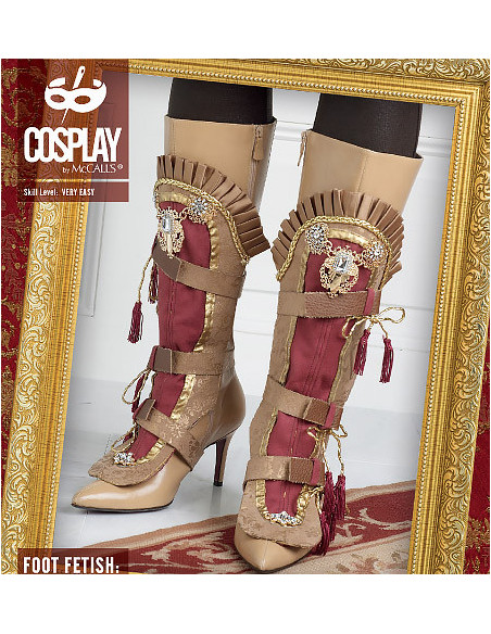 Patrão cosplay Foot Fetish - McCall's 2097