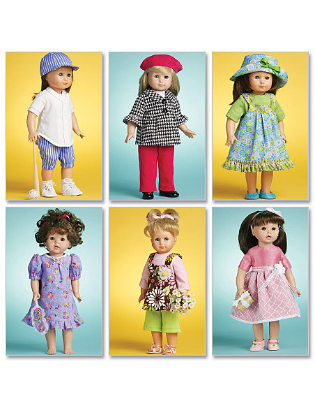 Molde de roupas de boneca