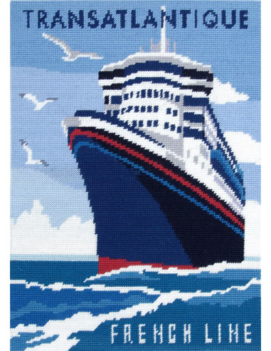 Canevas Penélope DMC - Transatlântico