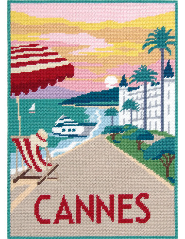 Canevas Penélope DMC - Cannes