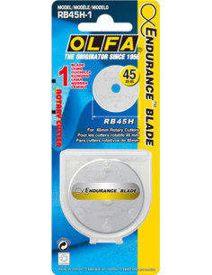 1 lâmina de reposição Endurance para cortador Olfa - 45 mm