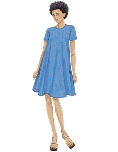 Molde de vestidos - Vogue 9237