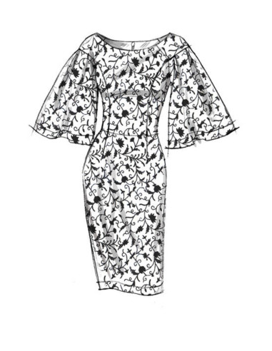 Molde de vestidos - Vogue 9239