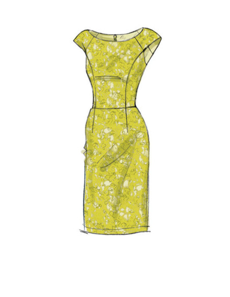 Molde de vestidos - Vogue 9239