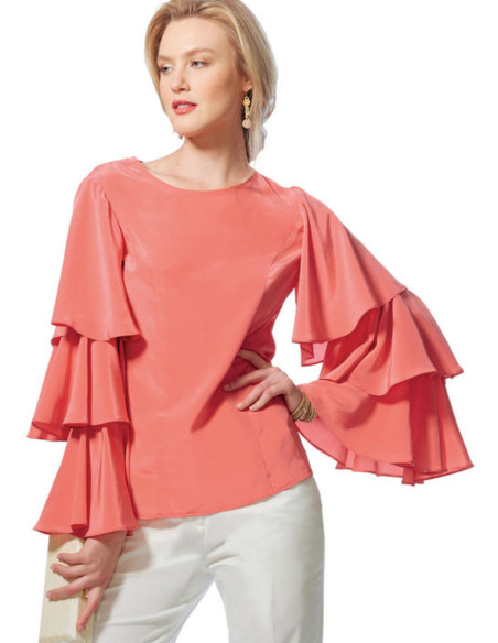 Molde de blusas - Vogue 9243