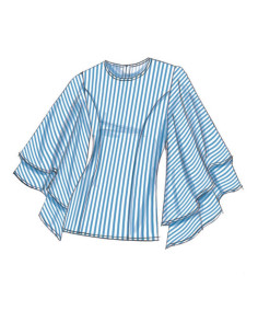 Molde de blusas - Vogue 9243 2