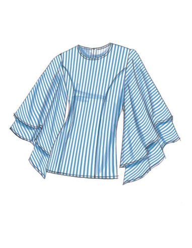 Molde de blusas - Vogue 9243