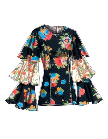 Molde de blusas - Vogue 9243