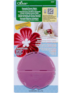 Confeccionador de flores Kanzashi - Pétala orquídea L