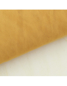 Tule com lantejoulas - Amarelo ouro