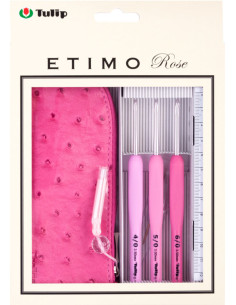 Conjunto de 3 agulhas de crochê Etimo Rose Tulip 2