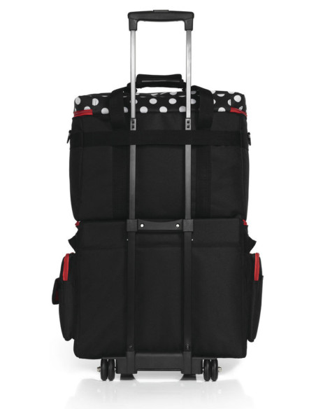 Mala trolley para máquina de costura - Polka Dots