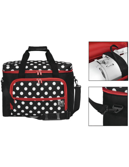 Saco Prym para máquina de costura - Bolinhas
