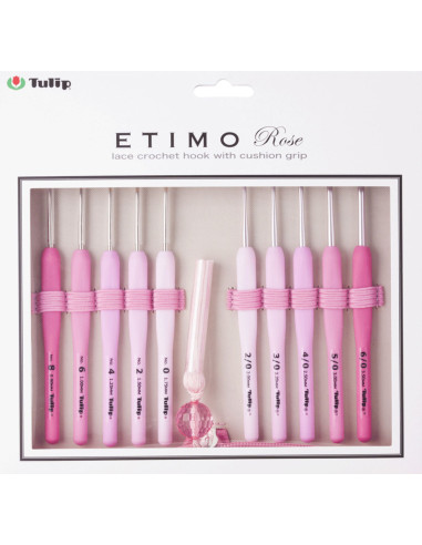 Conjunto de agulhas de crochê Etimo Rose Lace Tulip