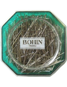 Caixa de 50 g de alfinetes extra finos Bohin