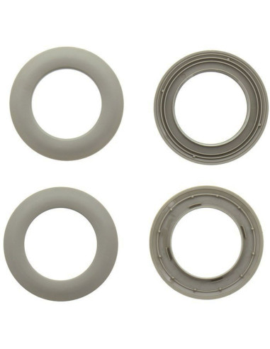 Conjunto de 8 ilhós para cortinas Ø44 mm - Fosco - Linho