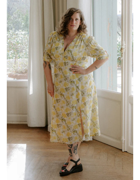 Molde de vestido Rosalie - Maison Fauve