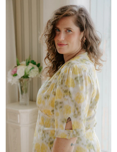 Molde de vestido Rosalie - Maison Fauve