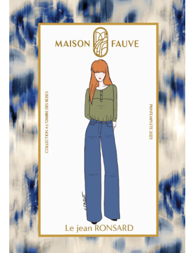 Patrão de jean Ronsard - Maison Fauve