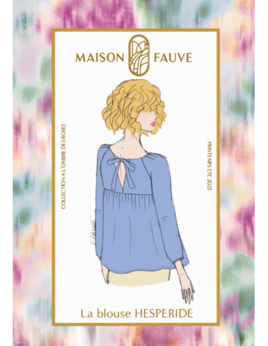 Molde de blusa Hespéride - Maison Fauve