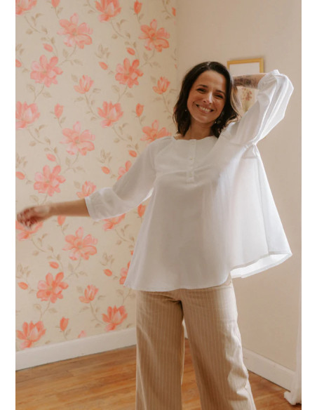 Molde de blusa Hespéride - Maison Fauve