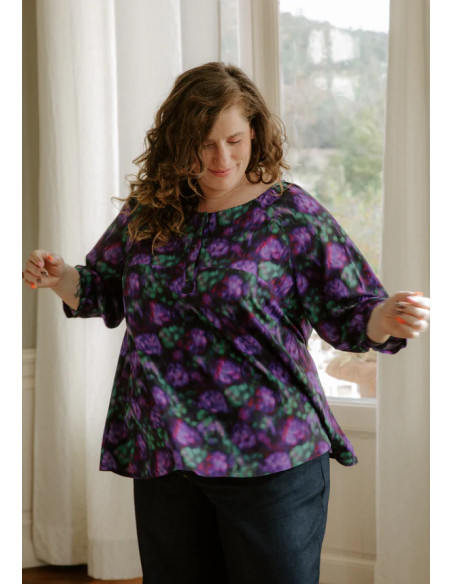 Molde de blusa Hespéride - Maison Fauve