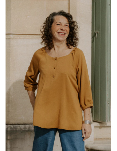 Molde de blusa Hespéride - Maison Fauve